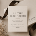 A Little More For Her